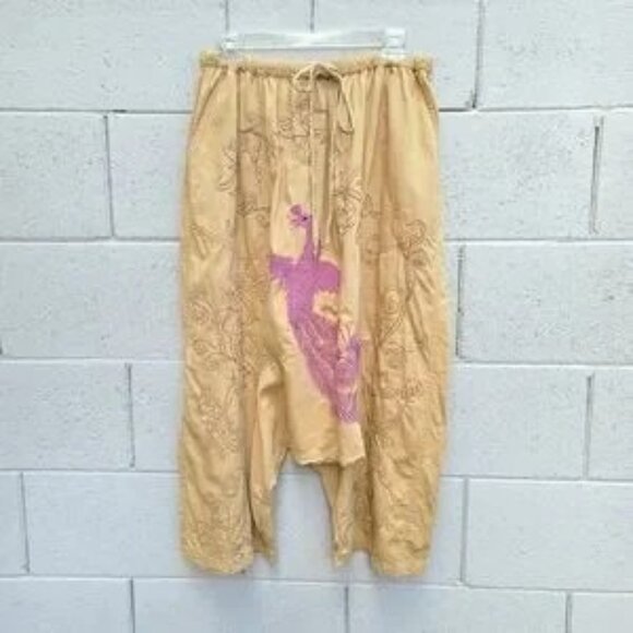 Magnolia Pearl Pants - Magnolia Pearl | Dragon Garçon Trousers in Marigold One Size